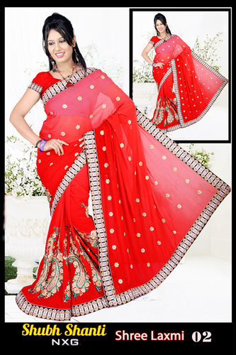 fancy Designer Print Saree
