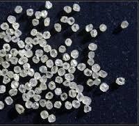 hpht white synthetic rough diamond