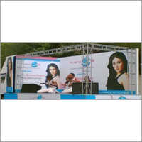 Road Show Organizer - Aluminum Modular Structure, Silver | Mobile Stage, Attractive Design, Cost-effective, High Impact