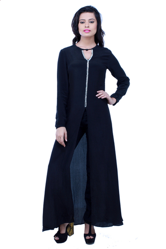 Long Front Slit Dress