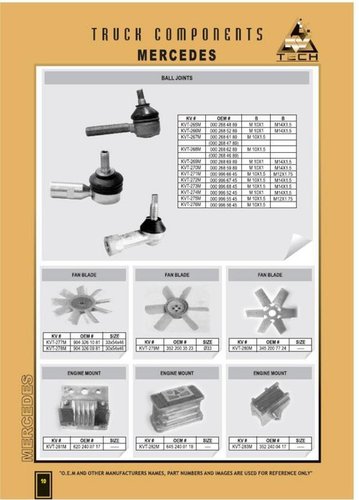 Mercedes Components 10-13