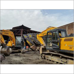 Yelllow & Black Used Excavators