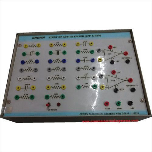 Study Of Active & Passive Filters