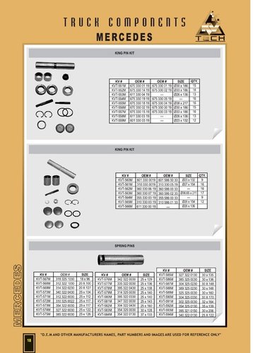 MERCEDES Components 18-20