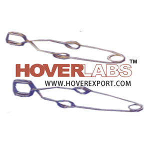 TEST TUBE CLAMP, STODDARD - Spring Steel, 15-20cm, Silver, Up to 32mm Diameter, Secure Grip, Durable Design