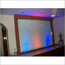 Glass Water Screen Fountain