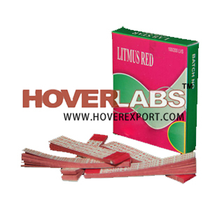 Litmus Red Paper - Filter Paper, 100/200 LVS | Accurate Readings, Acid Testing, Easy Use, Reliable Results, pH Indicator
