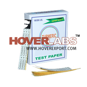 Turmeric Paper - Turmeric Material, Yellow Color, 100/200 LVS | Quick Testing, Accurate Detection, Easy to Use