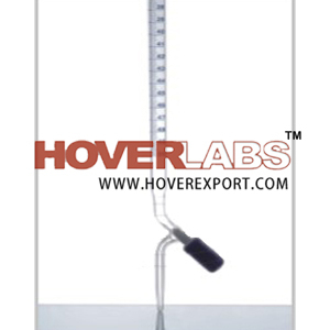 Burette with Screw Type Needle Valve PTFE stopcock
