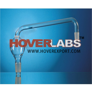 Splash Heads, Pear Shape Vertical - Borosilicate Glass, 14/23 to 29/32 Cones | Precise Flow, Durable, Easy Cleaning