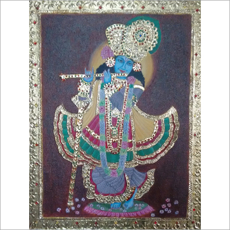 Tanjore Glass Painting
