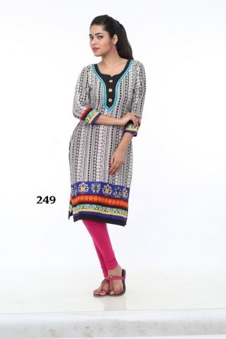 Black Lining Kurti