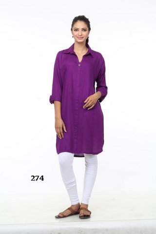 Purple Kurti