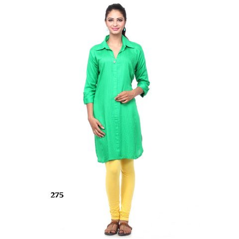 Parrot Color Kurti
