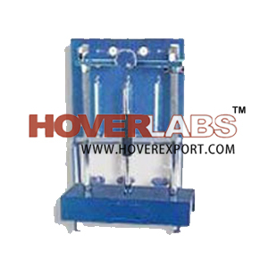 Permeability Apparatus - Gunmetal Single Cell 15cm Cubes 0-15kg/cmÂ² Pressure | Concrete Testing Water Permeability Precise Measurement Laboratory Use