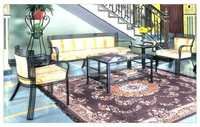 Wrought Iron Sofa Set