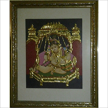 Krishna Tanjore Painting