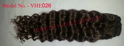 Natural Color Deep Curly Hair Extension