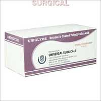 Braided And Coated Polyglycolic Acid Suture