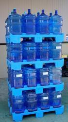 Water Bottle Pallets