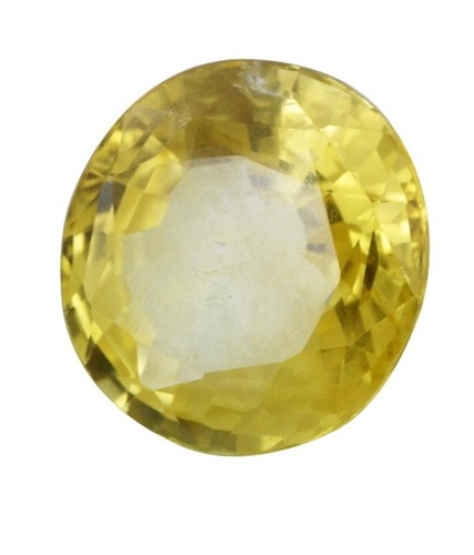 5.40 Ct Ceylonese Yellow Sapphire Online Gemstone