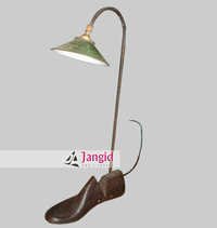 Indian Wooden Shoe Stand Table Lamp