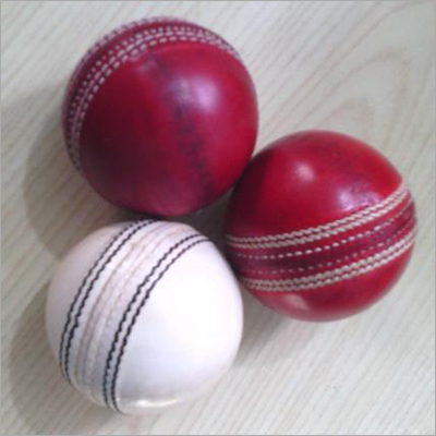 Red Leather Cricket Balls