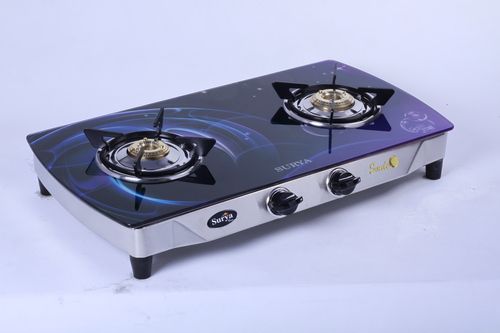 2 Burner Digital Glass Gas Stove