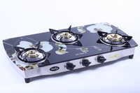 Three Burner Glass Gas Stove