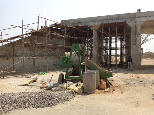 RAILWAY BRIDGE NO.66.Wing wall construction.