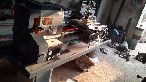 Diy Lathe Machine - Color: Grey & Blue