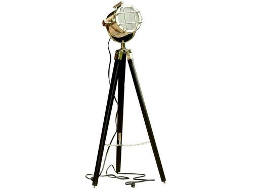 Hollywood Studio Nautical Floor Lamp Black Tripod