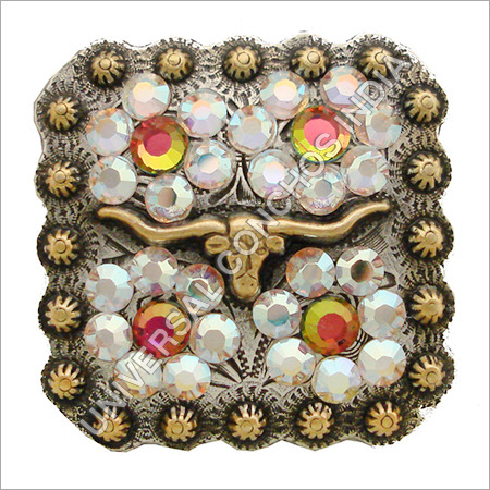 Square Berry Conchos