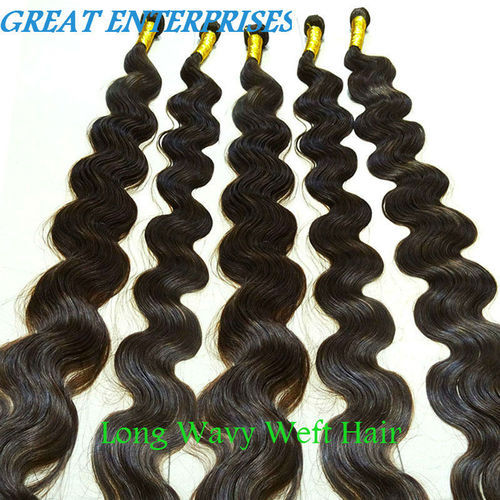 Indian Long Wavy Weft Hair