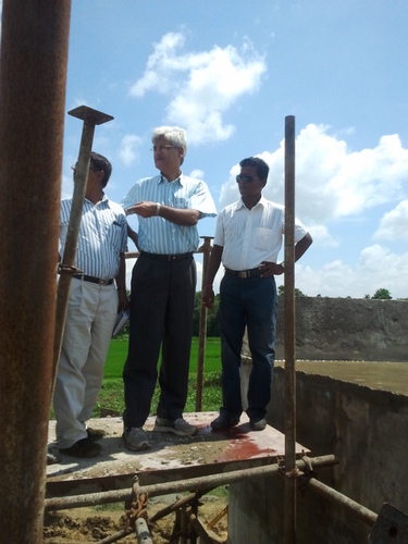Railway CEO,cheap Engineer visit at Bridge17.sec3.