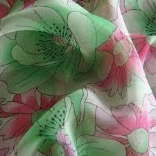 Printed Georgette Fabric