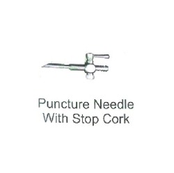 Puncture Needle with Stop Cork