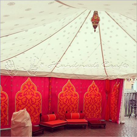 Interior Raj tent