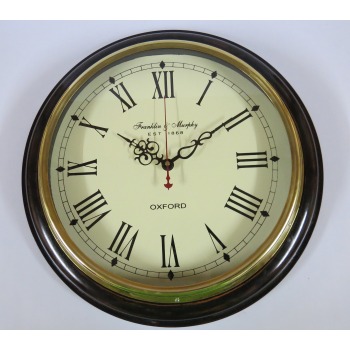 Franklin & Murphy est 1869 Wall Clock By Nautical Mart Inc.