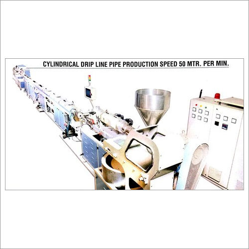 Cylindrical Drip Line Pipe Production Speed 50 MTR