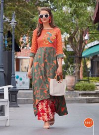 Multicolour Kajal Style Fashion Galleria Vol 5 Dealer And Wholesale Supplier