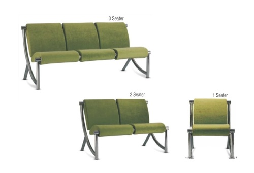 Godrej Visitor Sofas - Metal Frame, Variable Size, Olive Green | Comfortable Seating, Durable, Stylish, Space Saving