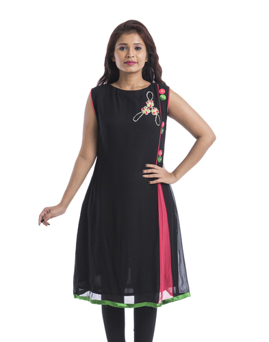 Georgette kurti