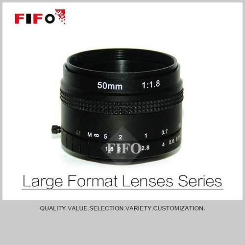 Machine Vision Lens 5018MT - 50mm f/1.8 TF Mount, 5.0MP, Manual Iris, Precise Focus, Durable Build