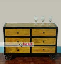 Indian Industrial Drawer Chest Design