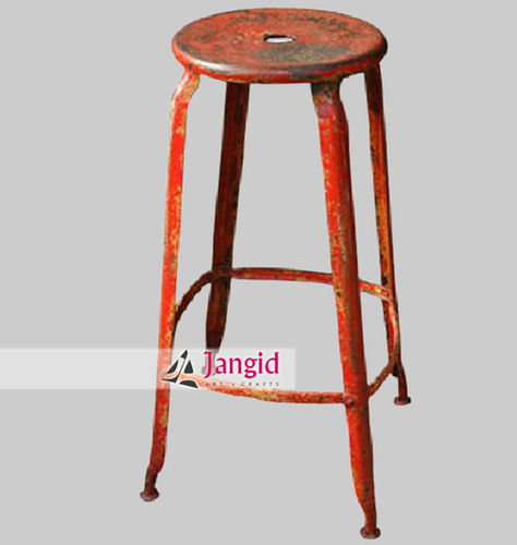 Industrial Metal Bar Stool