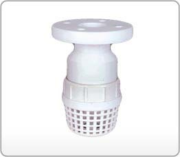 PP Foot Valves Flange End.