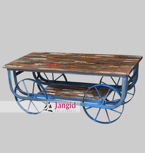 Indian Industrial Rustic Coffee Table