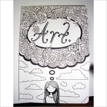 School Sketch Book Cover