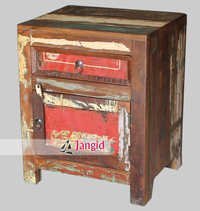Recycled Wooden Night Stand India